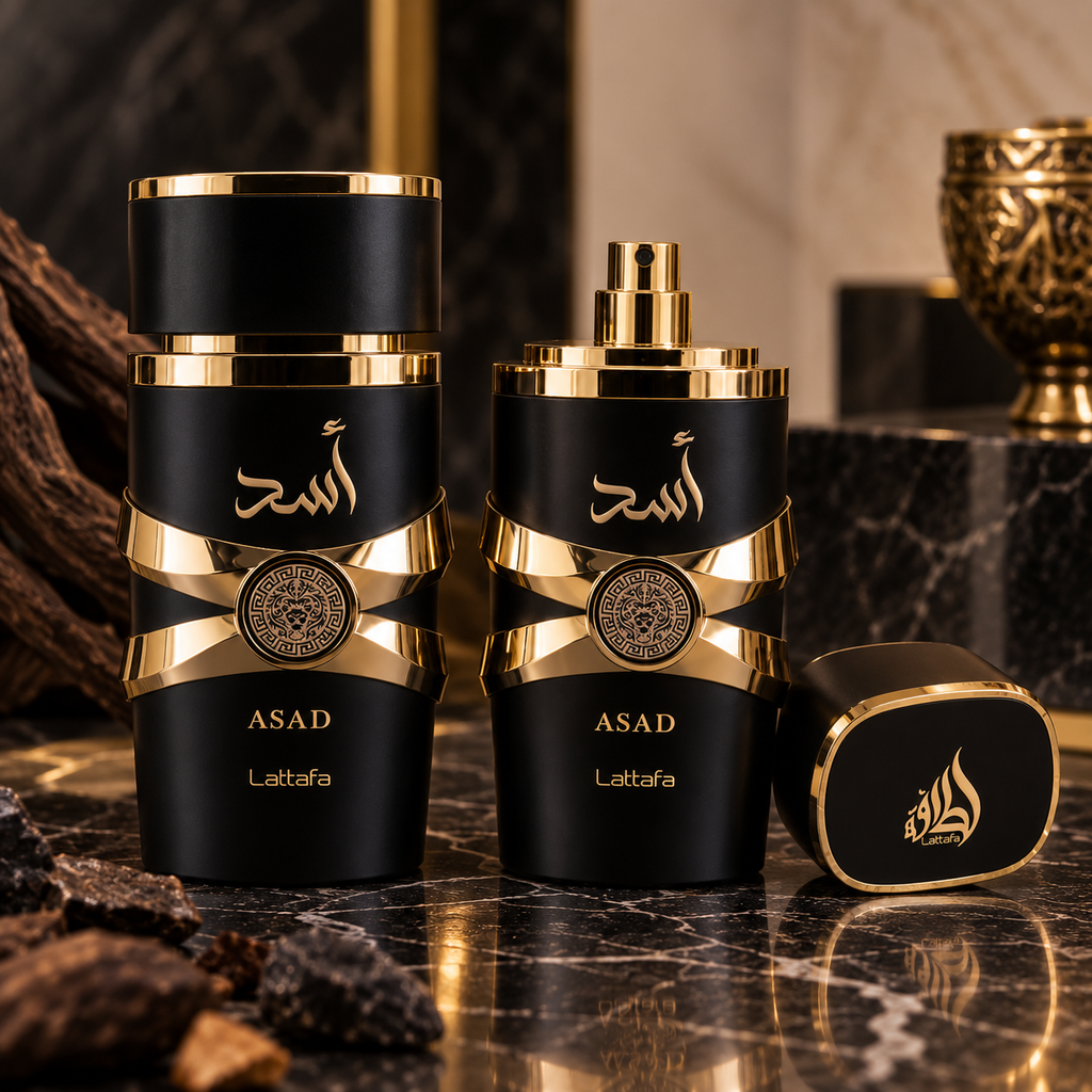 ASAD BLACK EAU DE PARFUM 100ML