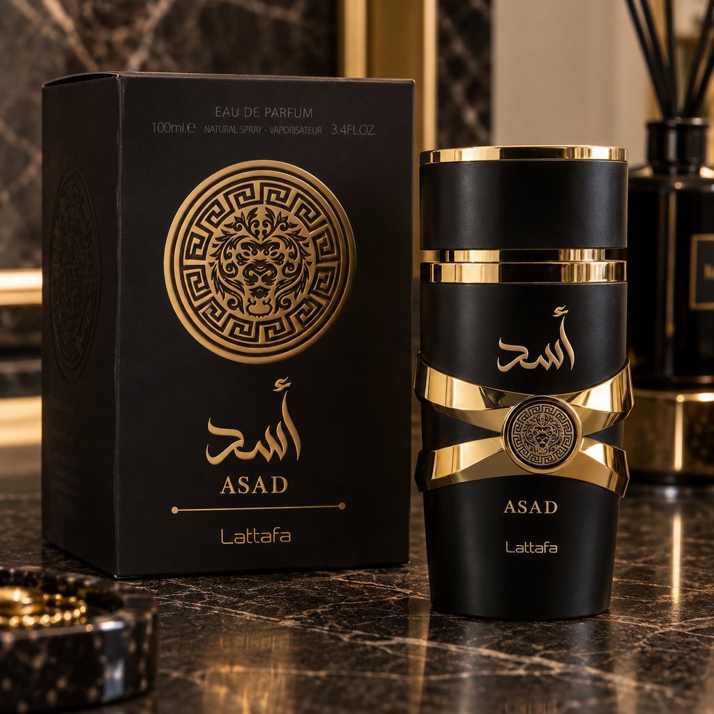 ASAD BLACK EAU DE PARFUM 100ML
