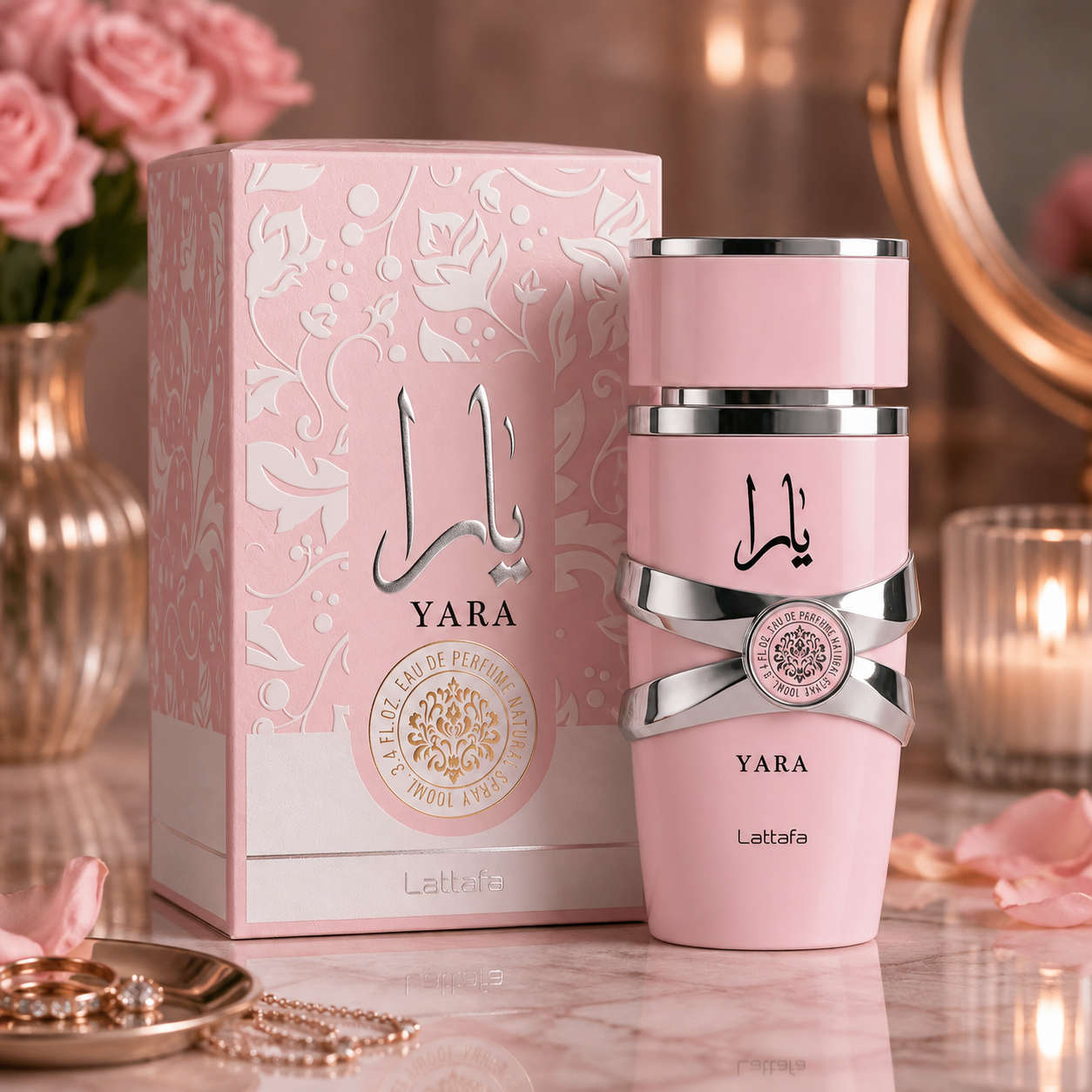 PERFUME YARA 100ml | LATAFFA – EAU DE PARFUM FEMININO
